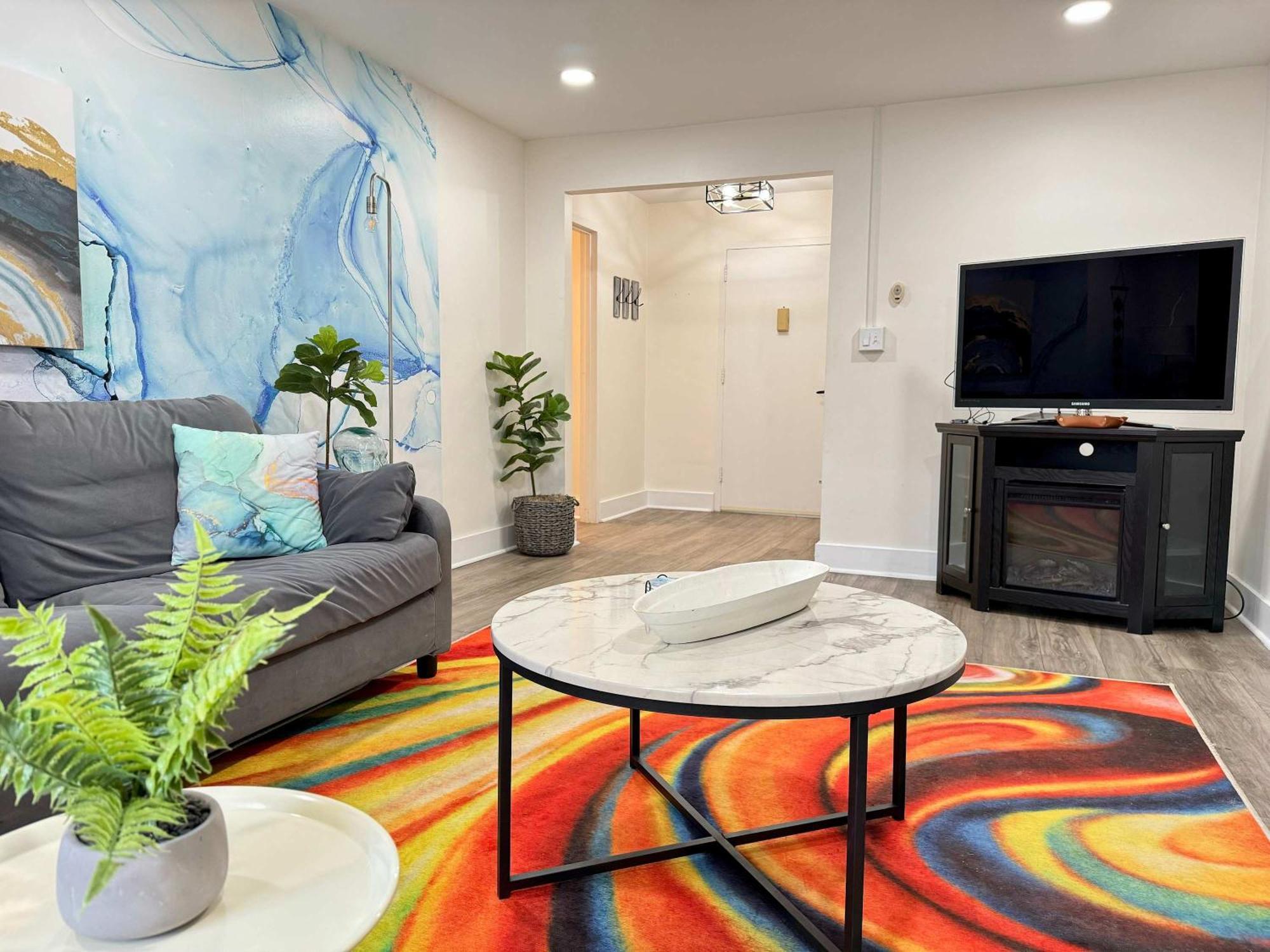 2B1B Modern Downtown Atl Condo W 1 Free Parking Lm1007 Atlanta Luaran gambar